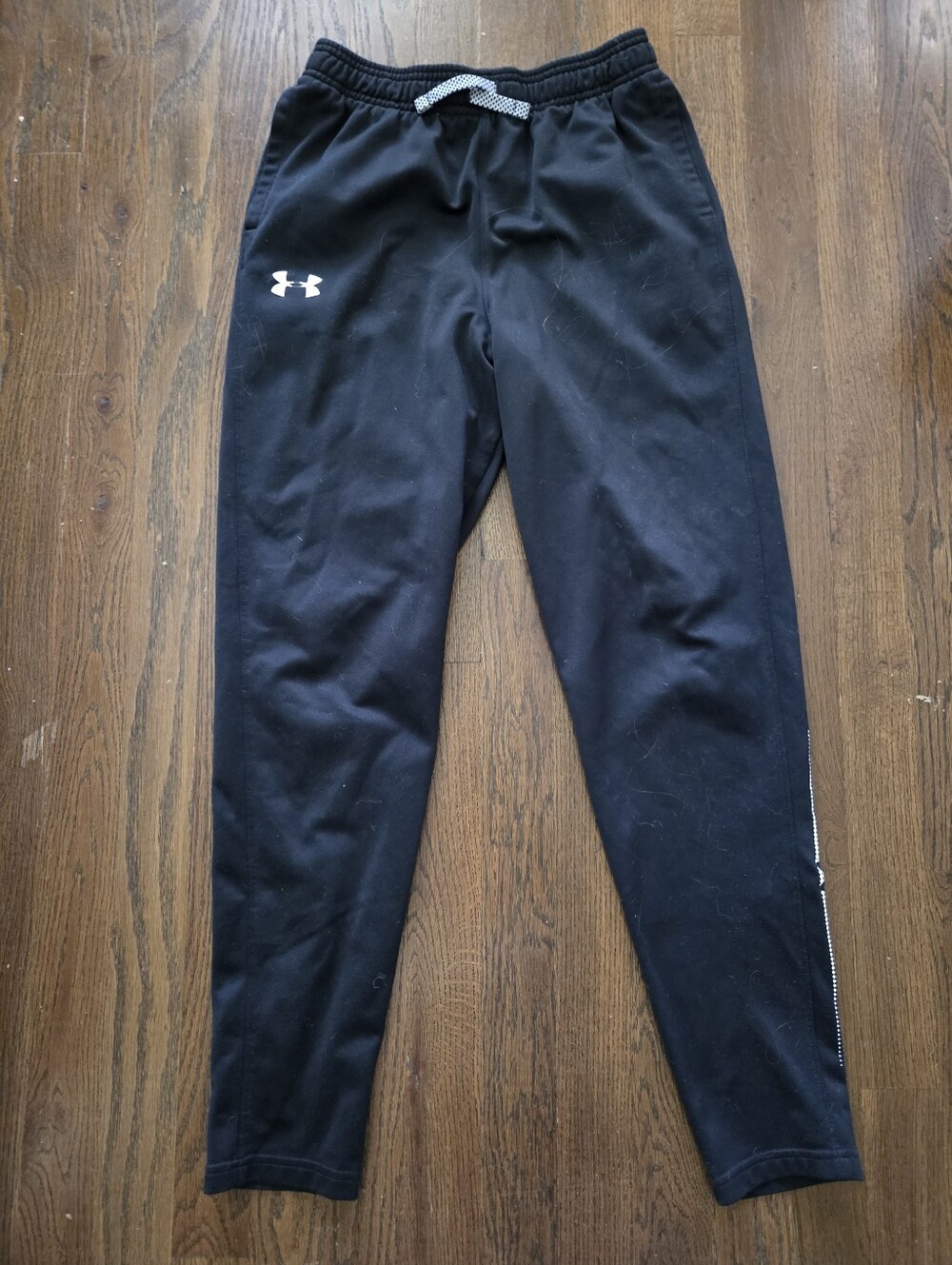 Under Armour Boys YLG Black Joggers